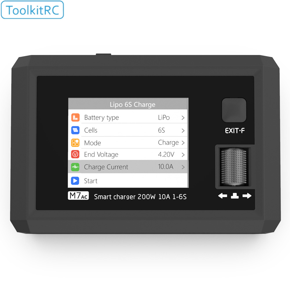 Drone Battery Smart - ToolkitRC M7AC 100W AC / 300W
