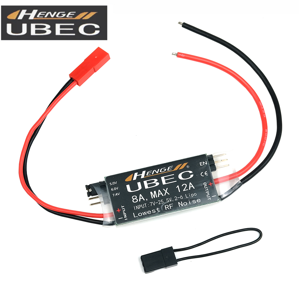 Drone Battery 6S - HENGE 8A UBEC Output 5V/6V/7.4V Max