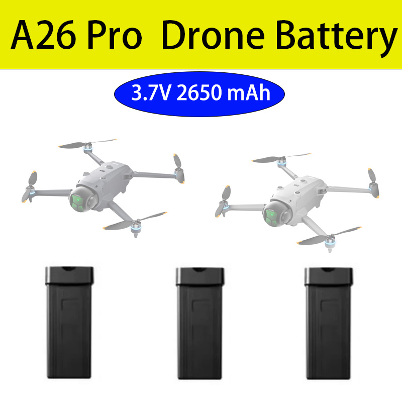 Drone Battery Plate - A26 PRO RC Drone Battery 3.7V