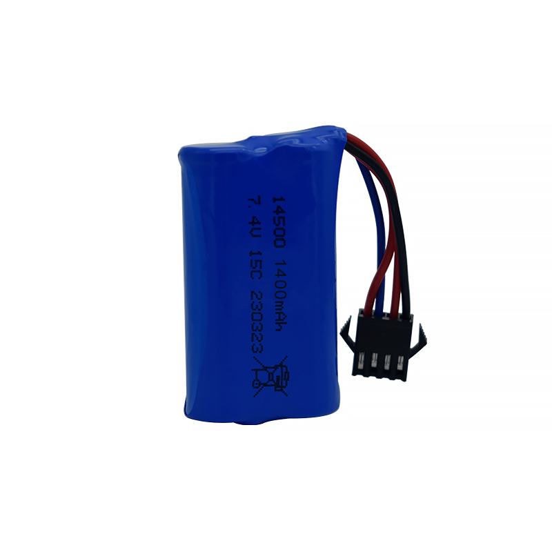 7.4V 1400mAh 14500 Lithium-Ion - огляд і ціна Drone Battery Li-Ion
