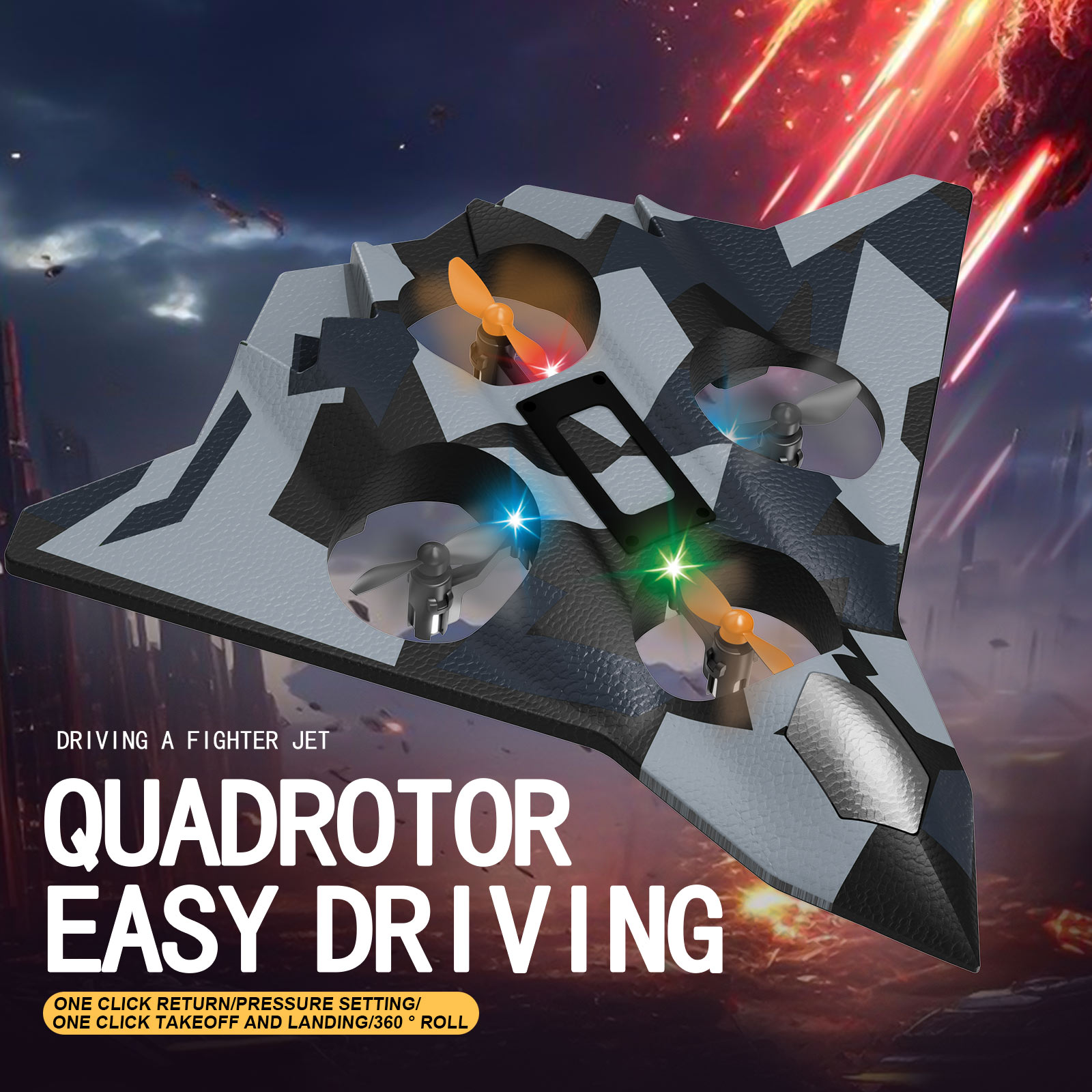 2.4GHz Electric Remote Control - огляд і ціна Drone Battery Alarm
