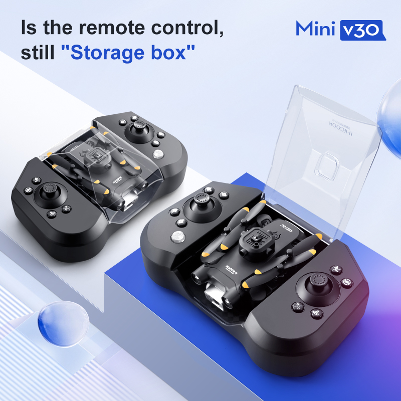 Mini V30 WiFi FPV Drone With 4 - огляд і ціна Drone Battery Case
