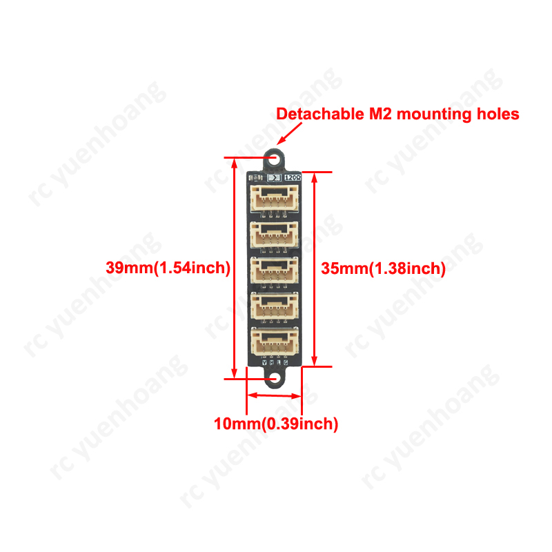 1PCS CAN Bus Splitter Board 5- - огляд і ціна Drone Battery Plate