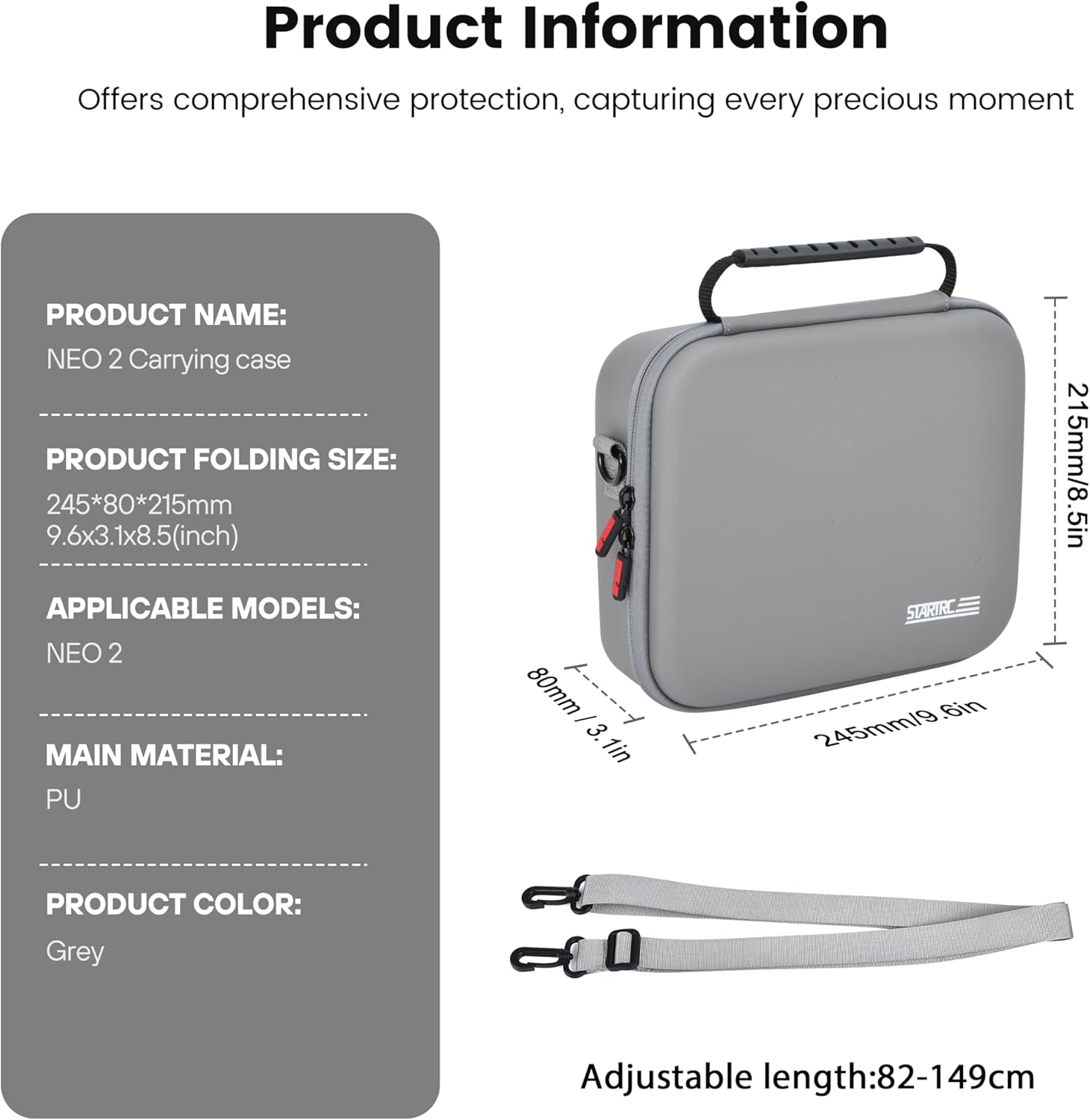 STARTRC Neo 2 Portable PU Shou - огляд і ціна Drone Battery Bag