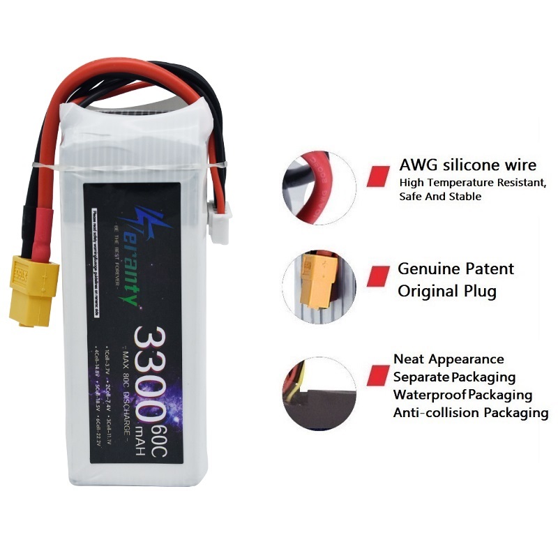 LiPo Rechargeable Battery 4S 3 - огляд і ціна Drone Battery Connector