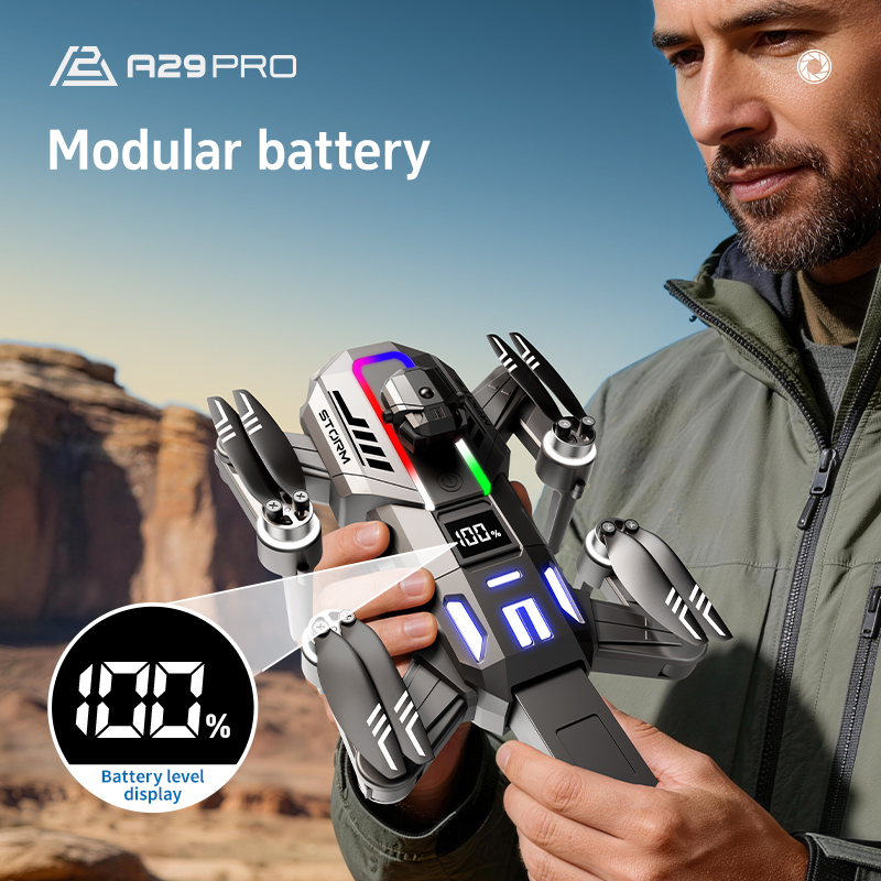 RC FPV Quadcopter A29 Mecha St - огляд і ціна Drone Battery Case