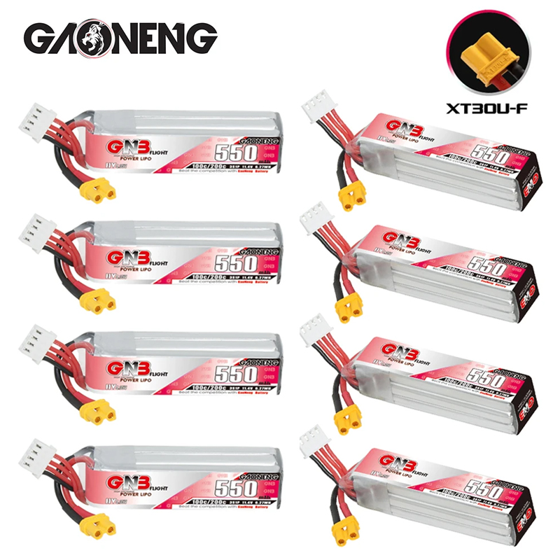 GNB HV 11.4V 550mAh 100C/200C  - огляд і ціна Drone Battery Lipo