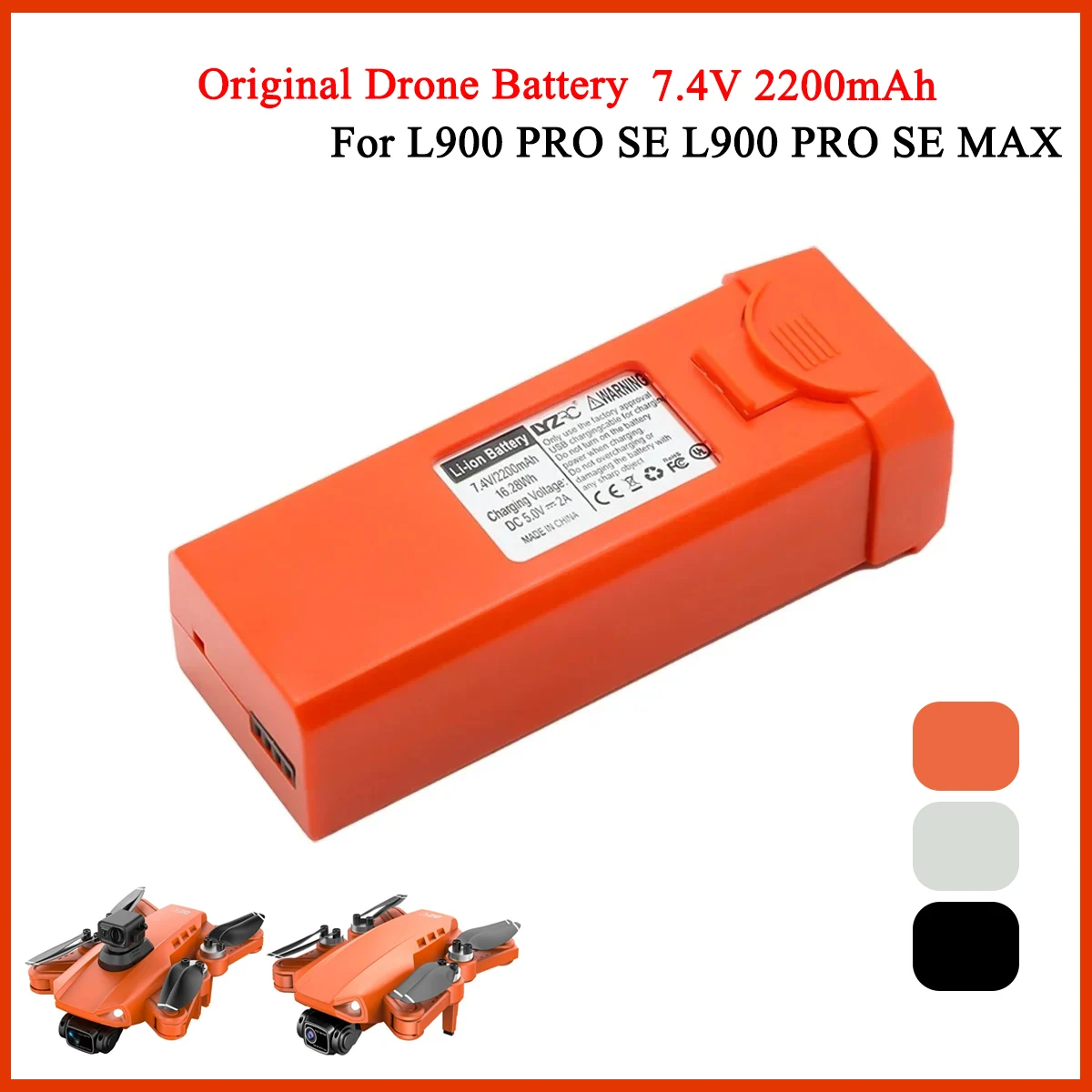 Battery L900 PRO SE Max Drone  - огляд і ціна Drone Battery Li-Ion