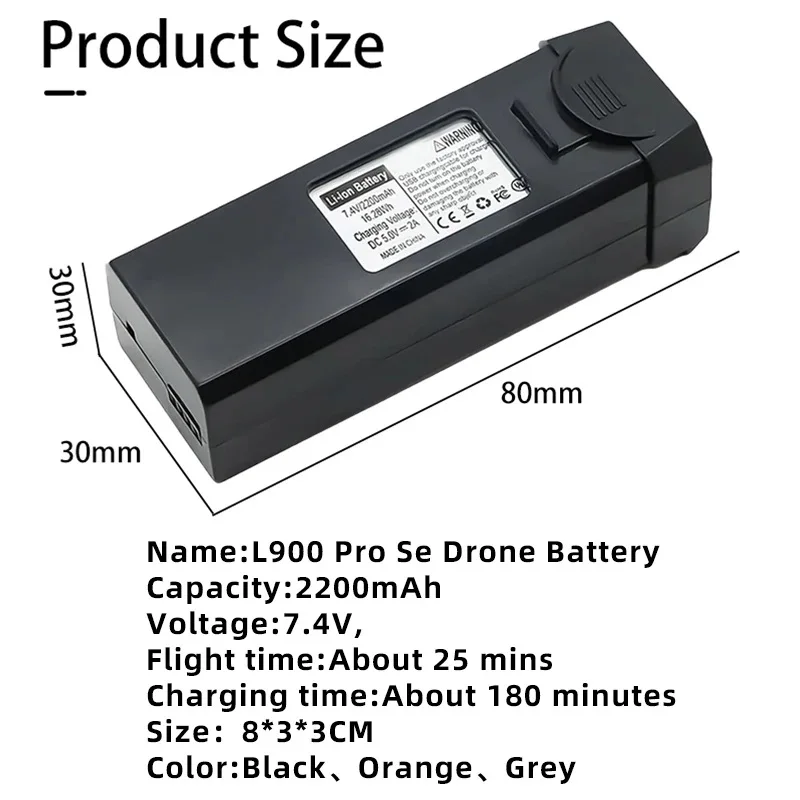 Battery L900 PRO SE Max Drone  - огляд і ціна Drone Battery Li-Ion