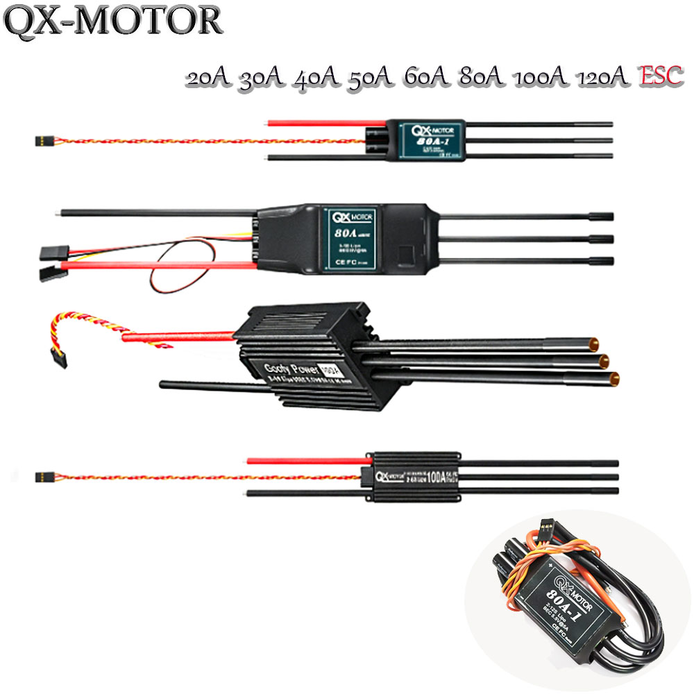 20A-120A Brushless ESC Speed C - огляд і ціна Drone Battery Plate