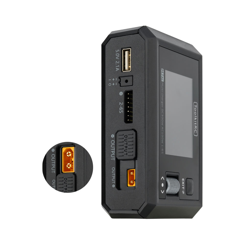 ToolkitRC M7AC 100W AC / 300W  - огляд і ціна Drone Battery Smart
