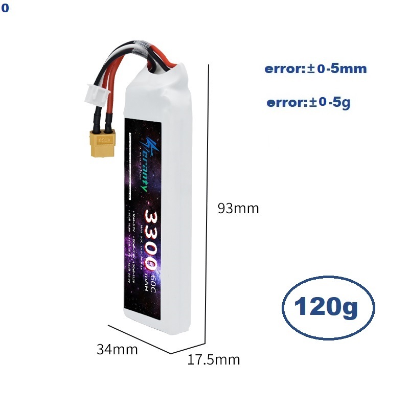 2S 7.4V LiPo Battery 3300mAh 6 - огляд і ціна Drone Battery Connector