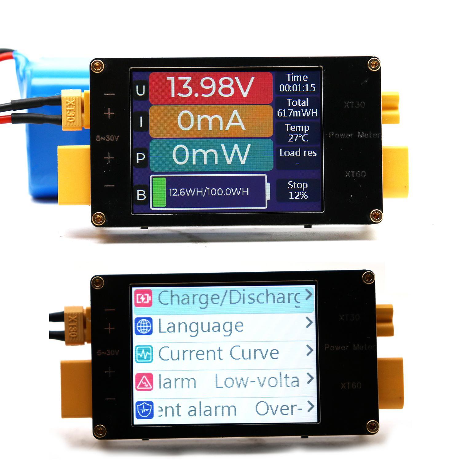 2.4Inch Display Power Meter XT - огляд і ціна Drone Battery Voltage Checker