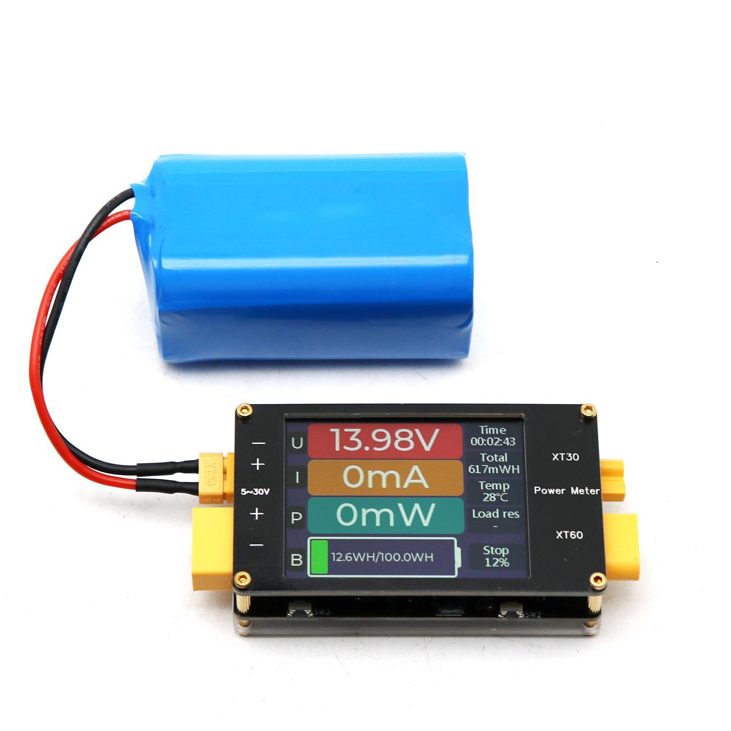 2.4Inch Display Power Meter XT - огляд і ціна Drone Battery Voltage Checker