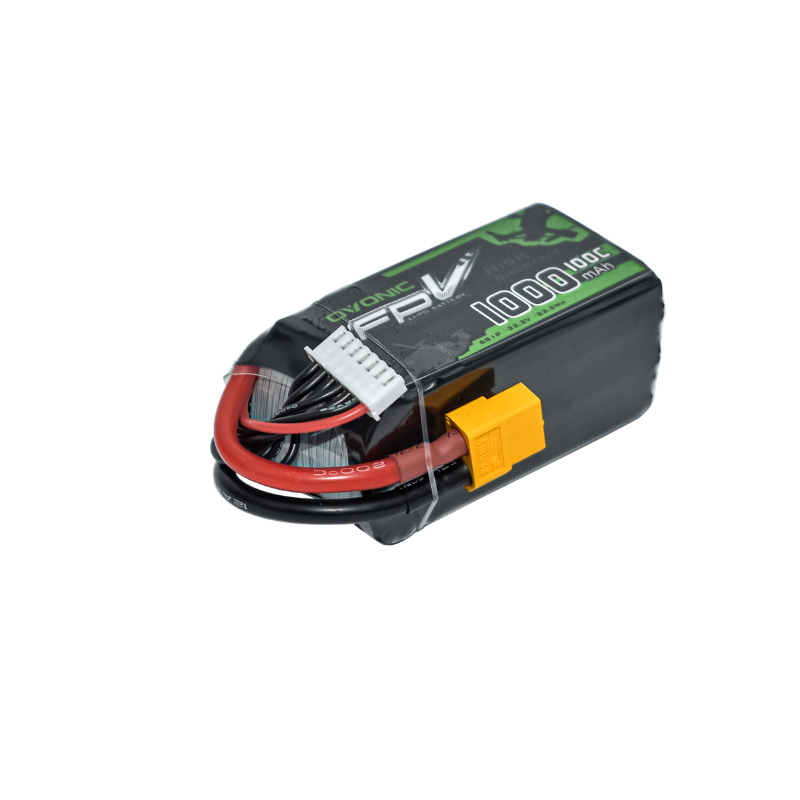 2Pcs OVONIC 1000mAh 100C 22.2V - огляд і ціна Drone Battery 6S