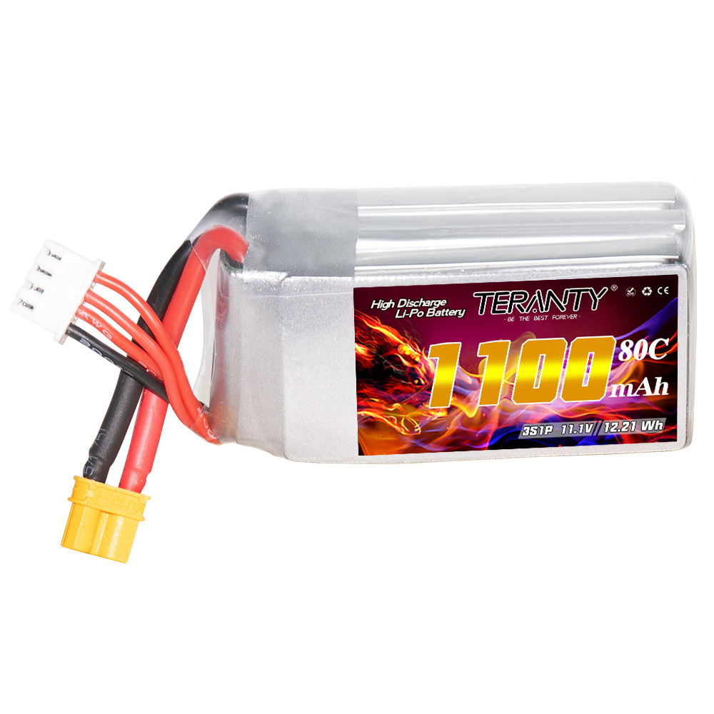 TERANTY 3S 11.1V 1100mAh 80C/1 - огляд і ціна Drone Battery 3S