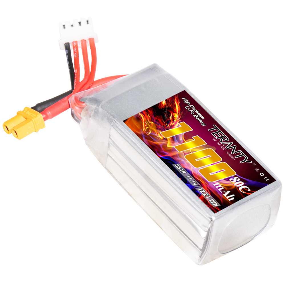 TERANTY 3S 11.1V 1100mAh 80C/1 - огляд і ціна Drone Battery 3S