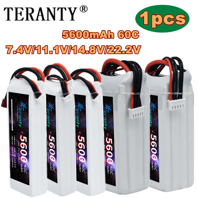 TERANTY 5600MAH 60C 2S 3S 4S 6 - огляд і ціна Drone Battery 6S