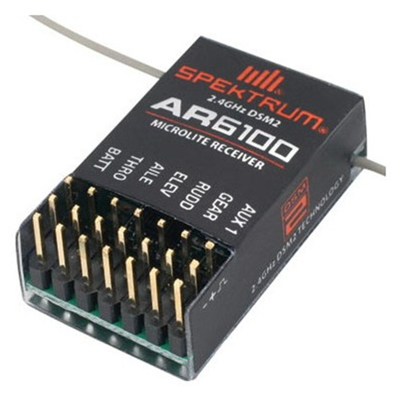 AR6100 DSM2 6CH 2.4GHz Receive - огляд і ціна Drone Battery Plate