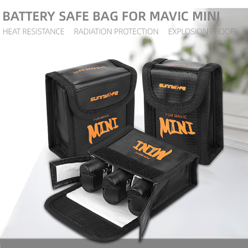 Battery Safe Bag for DJI MINI  - огляд і ціна Drone Battery Bag