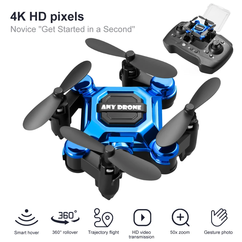 4K Camera HD RC Drone Fold Rem - огляд і ціна Drone Battery Smart
