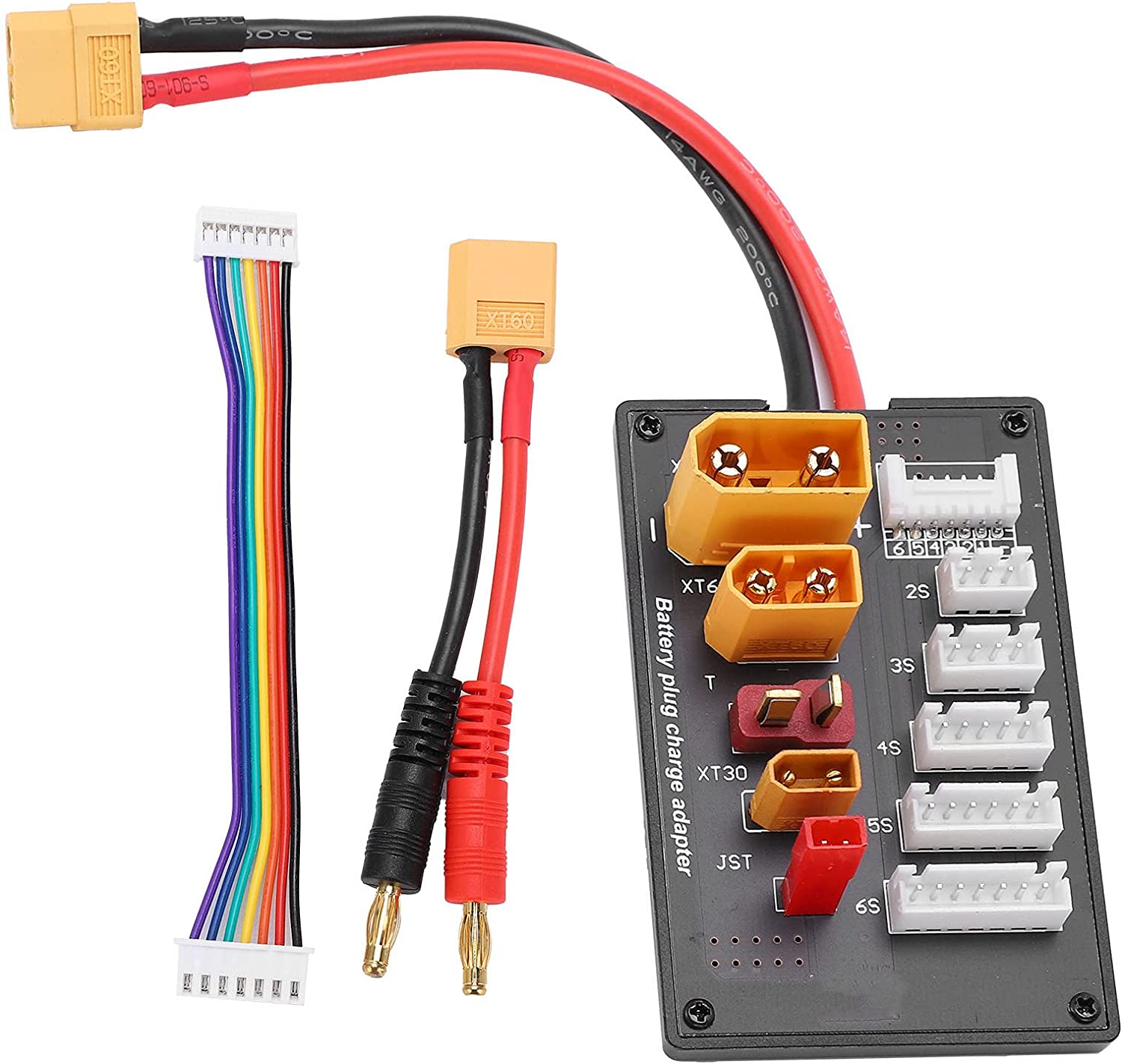 XT90 XT30 JST T Connector XT60 - огляд і ціна Drone Battery Parallel Board