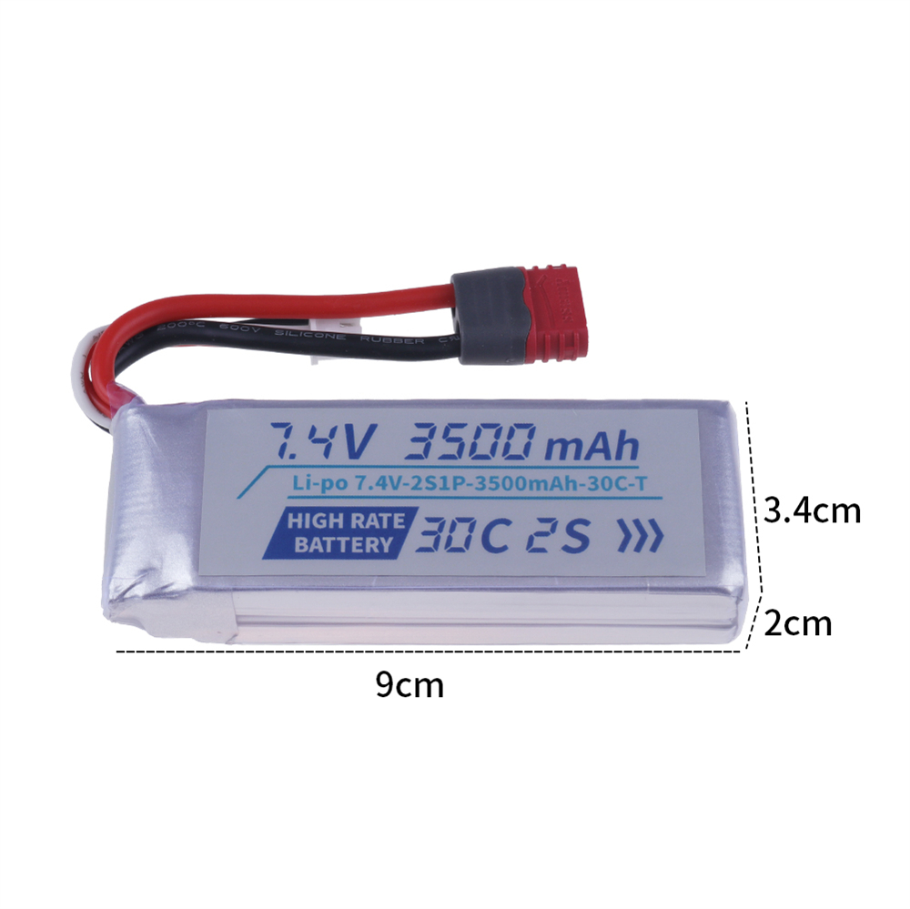 3500MAH 30C 7.4V 11.1V Lipo Ba - огляд і ціна Drone Battery 3S