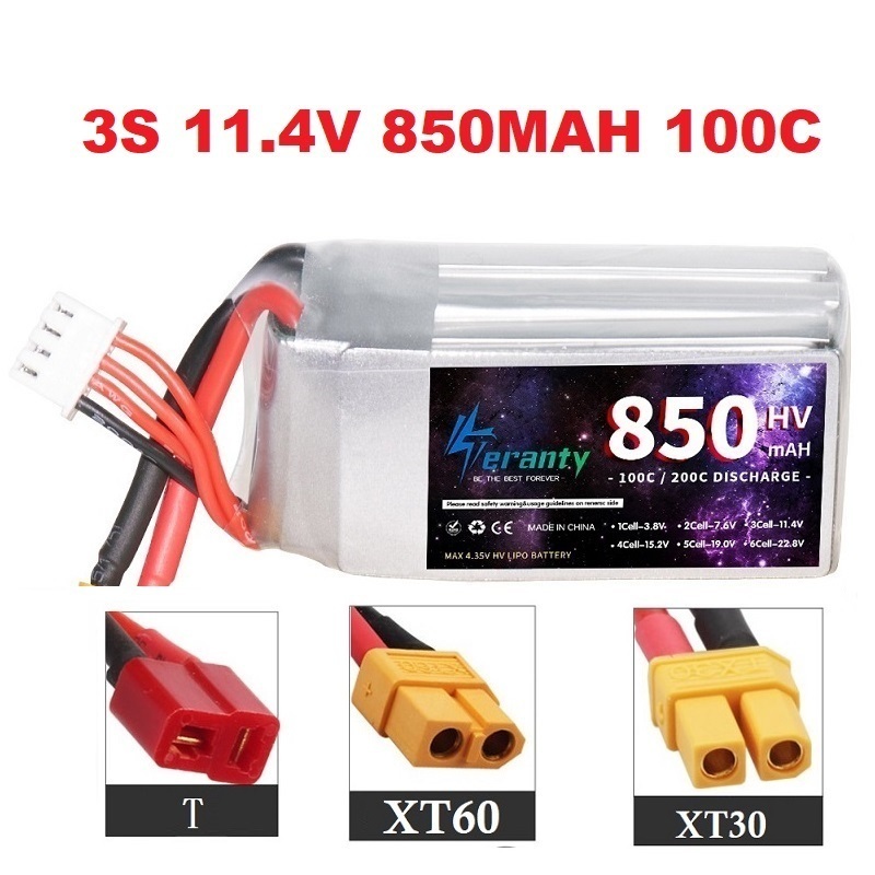 1/2/3PCS TERANTY 3S 11.4V Lipo - огляд і ціна Drone Battery 4S